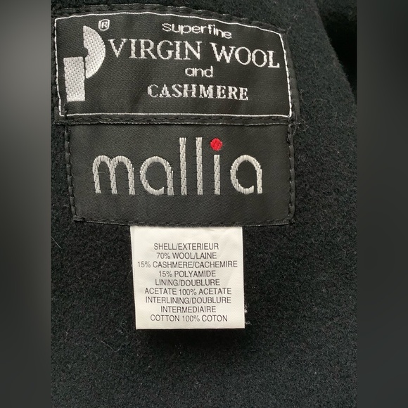 EUC Wool Cashmere Fox fur cape - Picture 15 of 15